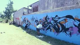 Graffiti Indonesia - APWC1 x YONK - Grazing Friday 2017