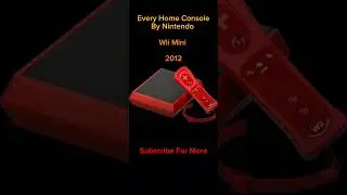 Evolution of Nintendo Home Consoles {1977 - 2022}