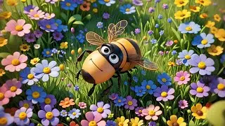 Benny Bee Goes Buzz Buzz | Fun Insect Song for Kids | Nursery Rhymes and Baby Songs