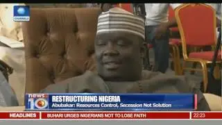 Restructuring Nigeria: Atiku Abubakar Says True Federalism Is The Way Forward