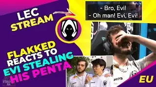 FLAKKED Reacts to EVI STEALING His PENTA 👀