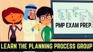 PMBOK Guide 26 Processes (Initiating & Planning) PMP Prep Animated