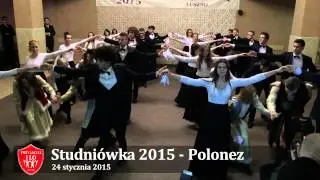 150124 Studniówka I LO w Lesznie Polonez