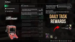 Daily Task Rewards | Limited time challenge  - The First Descendant