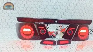 Chevrolet Epica тюнинг фонари. Шедевр коллекции кастом изделий Ledstudio.