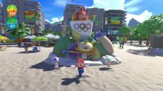 Mario & Sonic at the Rio 2016 Olympic Games (Wii) U Max Level Tournament Gate Part 2