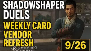 Destiny Rising Shadowshaper Duels &ndash; Surprise Weekly Card Vendor Refresh (9/26)