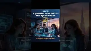 Day 17 SageMaker vs Bedrock vs Managed Services | AWS AI Certified Practitioner Exam Course