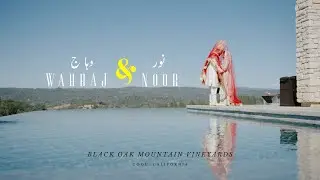 NOOR & WAHHAJ Pakistani Wedding Highlight, Black Oak Mountain Vineyards, Kimpton Sawyer Hotel