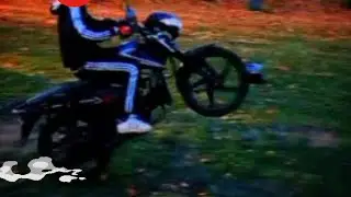 🛑езда на заднем, Бернаут, дрифт на Spark Sp125