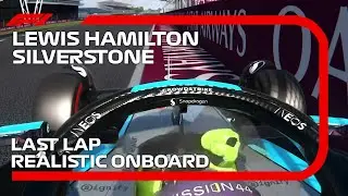 Lewis Hamilton 2024 Silverstone Last Lap Realistic Onboard | Assetto Corsa