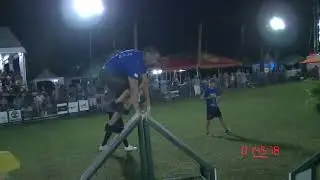 Jordan Thurston 2nd place finish run on the Barbados Ninja Throwdown 2024
