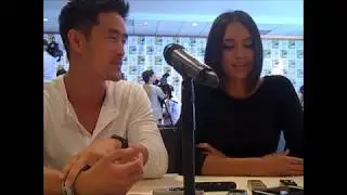 Inhumans - Mike Moh and Sonya Balmores Interview (Comic Con)