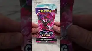 *Full Art Trainer!* Chilling Reign Booster Pack Opening - Pokemon TCG Chilling Reign