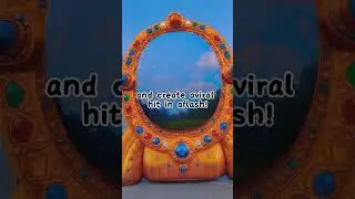 Whoa! These fairy-tale magic mirrors are totally game-changing #inflatable #decoration