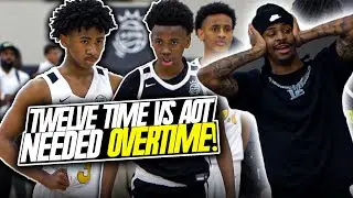 Ja Morant Pulled Up To Watch Twelve Time vs AOT CRAZY Overtime Thriller At Jr. EYBL In Alabama!