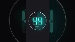99 seconds Countdown &ndash; Minimal Design
