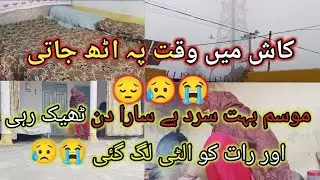 Kash main wkt py uth jati|Mosam buhat srd hai |Sara din theek rhi |Pakistani cleaning vlog|