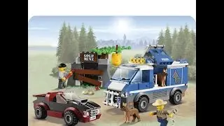 LEGO CITY лесная полиция (ФУРГОН ПОЛИЦЕЙСКИХ СОБАК) НОМЕР 4441