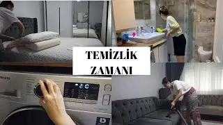 TEMİZLİK RUTİNİM 🧼| DUŞAKABİN TEMİZLİĞİ | HIZLANDIRILMIŞ TEMİZLİK| BOL MOTİVASYON |EVİM MİSLENDİ!🤍