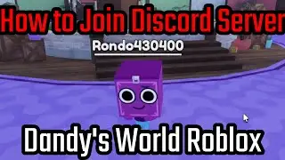 How to Join Dandy's World Roblox Discord Server