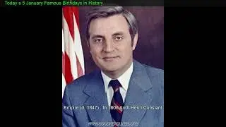 Today s 5 January Famous Birthdays in History