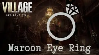 Resident Evil 8 Village - Maroon Eye Ring - Prioress Door