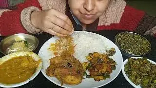 MUKBANG EATING HOT🔥RICE, BANANA FRY, LEMON, POI, LAU DALMA, 🍚EATING CHANGE#eatingshow#mukbang#PAKHAL
