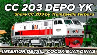 [SHARE + REVIEW] Addons CC 203 by Trainzpedia terbaru | Bersecript, Interior + Detail | TSA
