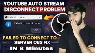 FIX OBS &ldquo;Failed to Connect to Server&rdquo; Error Problem | Live stream problem 2026