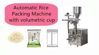 rice packaging machine | Vertical Form Fill Seal packing machine (pillow bag)