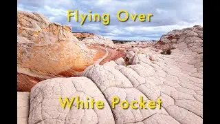 Flying Over White Pocket: A Hidden Gem in the Desert Aerial 4K Drone Footage