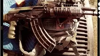 Russian Saiga AK47 Long Range Shooting @588yds - Great Success!