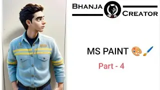 MS PAINT 🎨🖌️ (Part-4) Tutorial in Hindi Full HD 4K Video