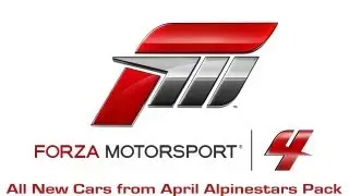 Forza Motorsport 4 - All New Cars from April Alpinestars Pack