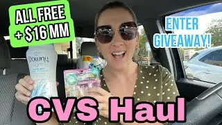 CVS Haul- All Free+ $16 MM | Enter 60k GIVEAWAY! 10/23-29/22 | 5 Money Maker Deals!