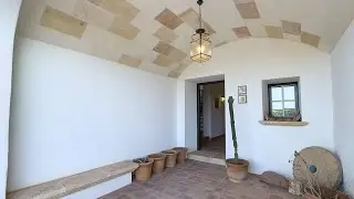 Interior de casa de campo en Menorca
