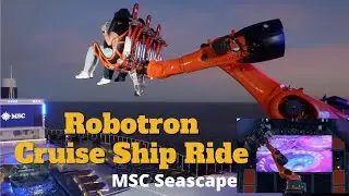 Robotron Ride on the MSC Seascape Cruise Ship