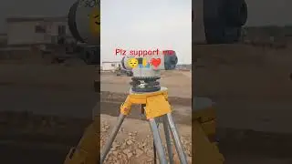 Road Construction Mein Auto Level Se Level Marking | Step by Step👍❤️😇 #civilengineering #highlights