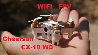 Квадрокоптер Cheerson CX-10WD с сайта Banggood.com !
