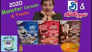 Part 1: 2020 Monster Cereals, Treats, & Toys!