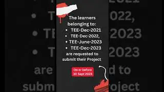 last date of project submission ignou 2023| Online Mode|  ignou project submission link|