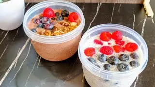 2 Easy Chia Seeds Puddings | Classic & Chocolate