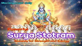 Powerful Surya Stotra for Success and Health | #suryadev #devotional