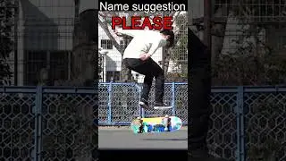 What would you name this trick??? #skateboarding #skate #skateboard #treflip #popshoveit #tricks