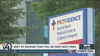 Dept. of Defense medical team deploying to caregivers at Providence Sacred Heart