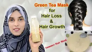 Green Tea Mask for Hair Fall, Dandruff & Hair Growth