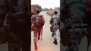 Nepal (APF) Police STF Training And Patrolling Barracks Areas || Jaya Nepal 🇳🇵