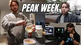 Peak week behind the scenes (training, food, routine, Costco)