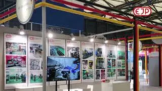 EJP Maschinen GmbH at Wire China 2020 in Shanghai.